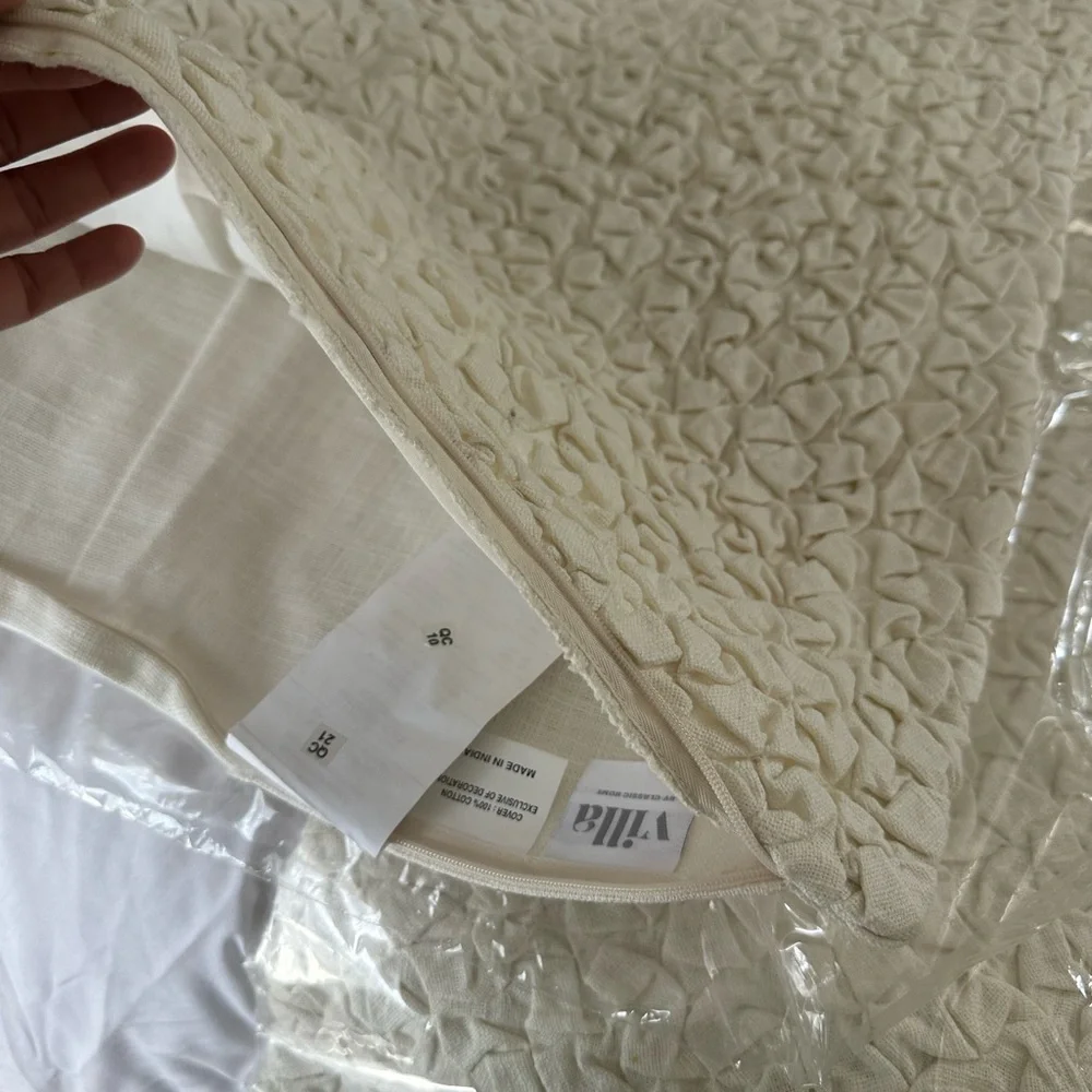 West Elm elegant cream